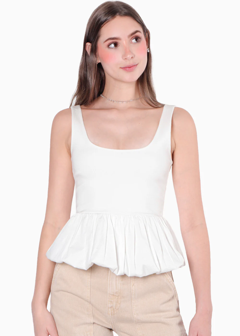 Blusa de tiras con bolero - MAHIA - Image 5