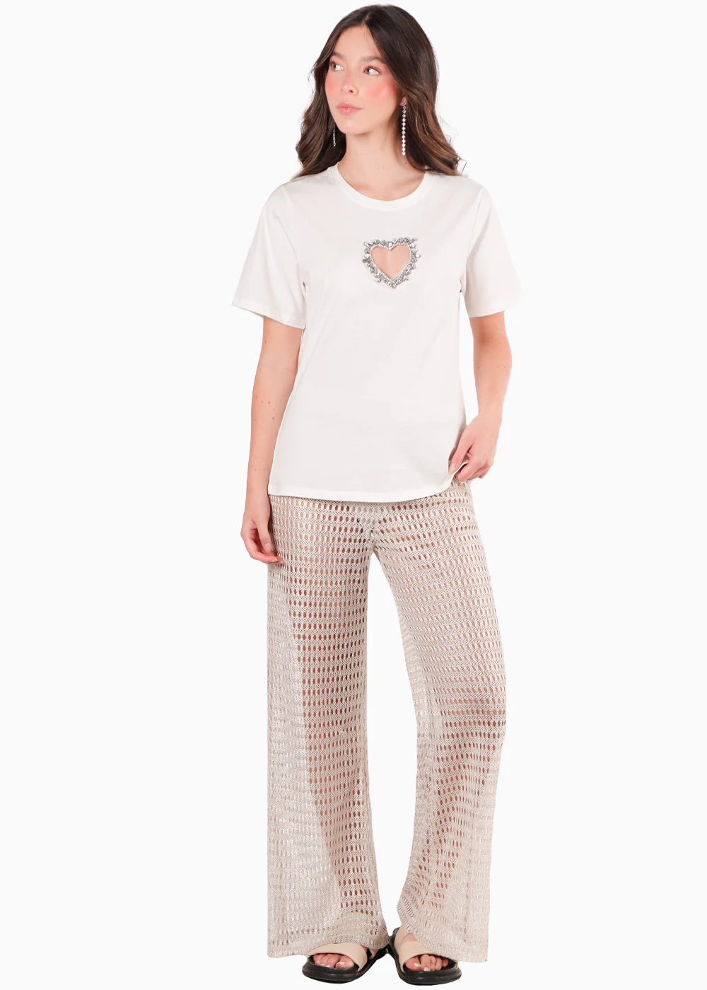 camiseta con corazon en pecho - DIVA - Image 3