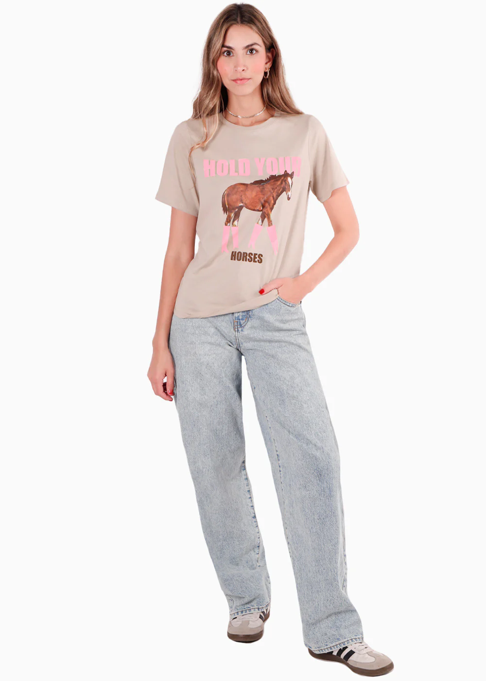 Camiseta con estampado de caballo - ECLAIR - Image 3