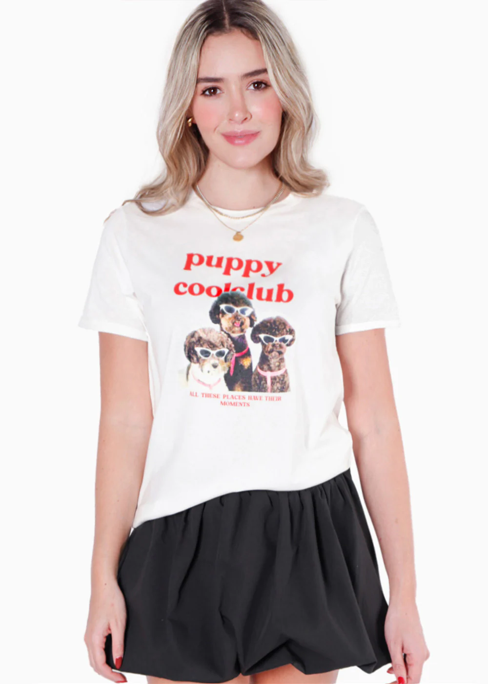 Camiseta estampada "Puppy cool club" - MAGGIE - Image 2