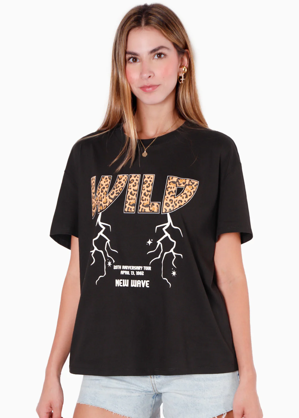Camiseta oversized estampada "Wild" - DALISSA - Image 3