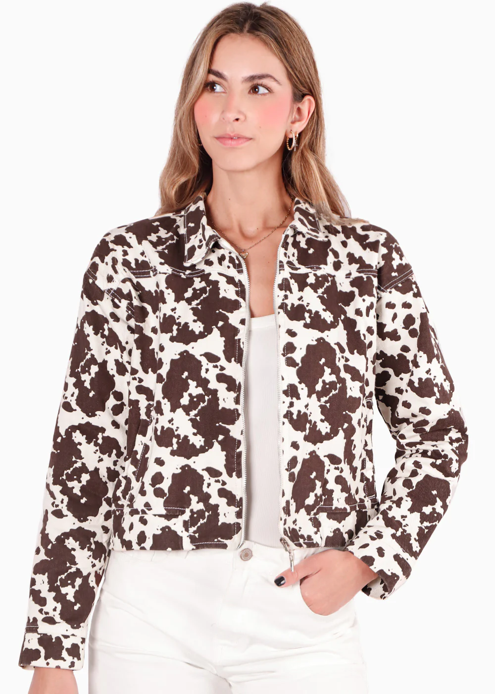 Chaqueta de jean con estampado - ROMA - Image 5