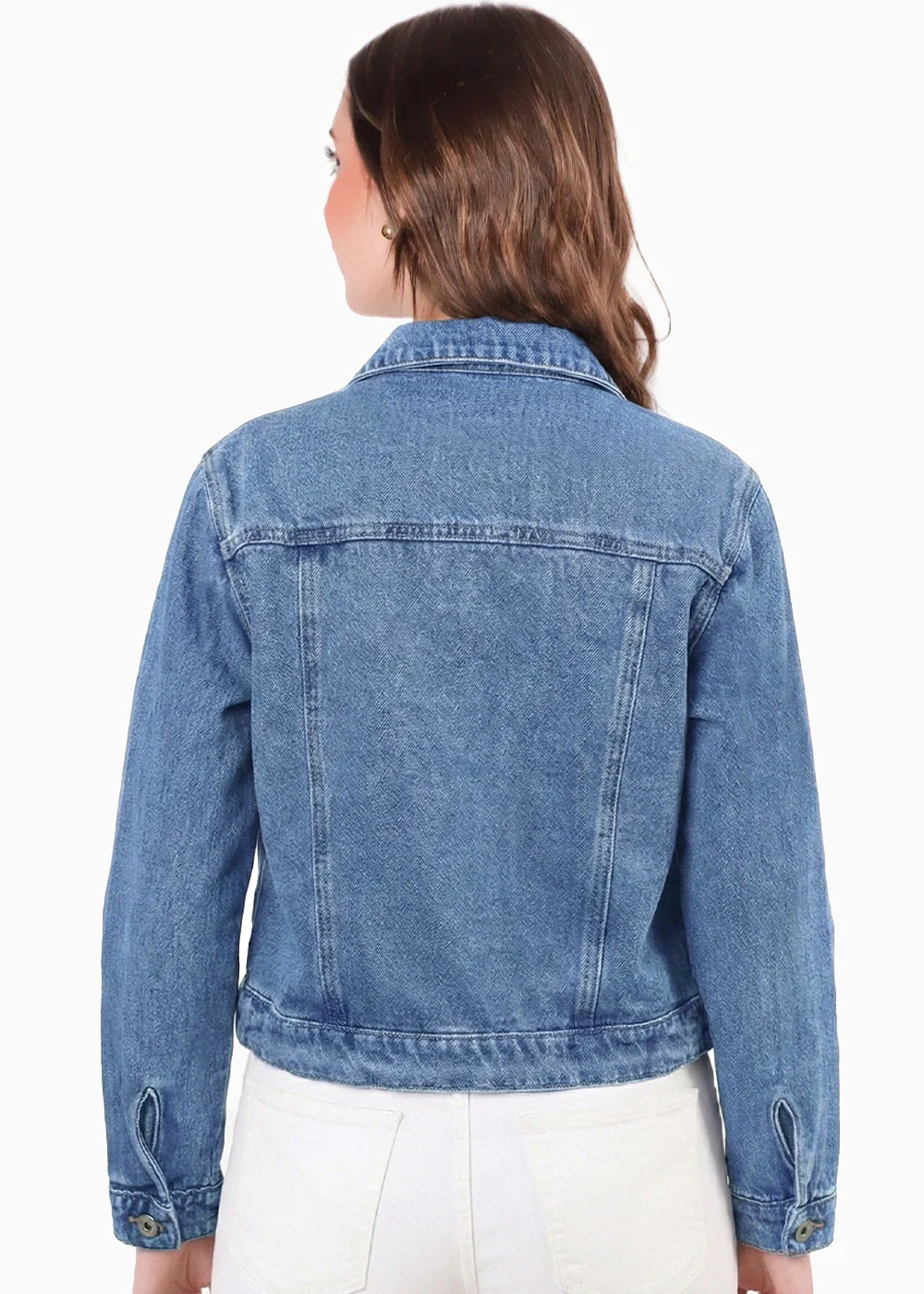 Chaqueta denim con bolsillos en frente - GALENA - Image 6