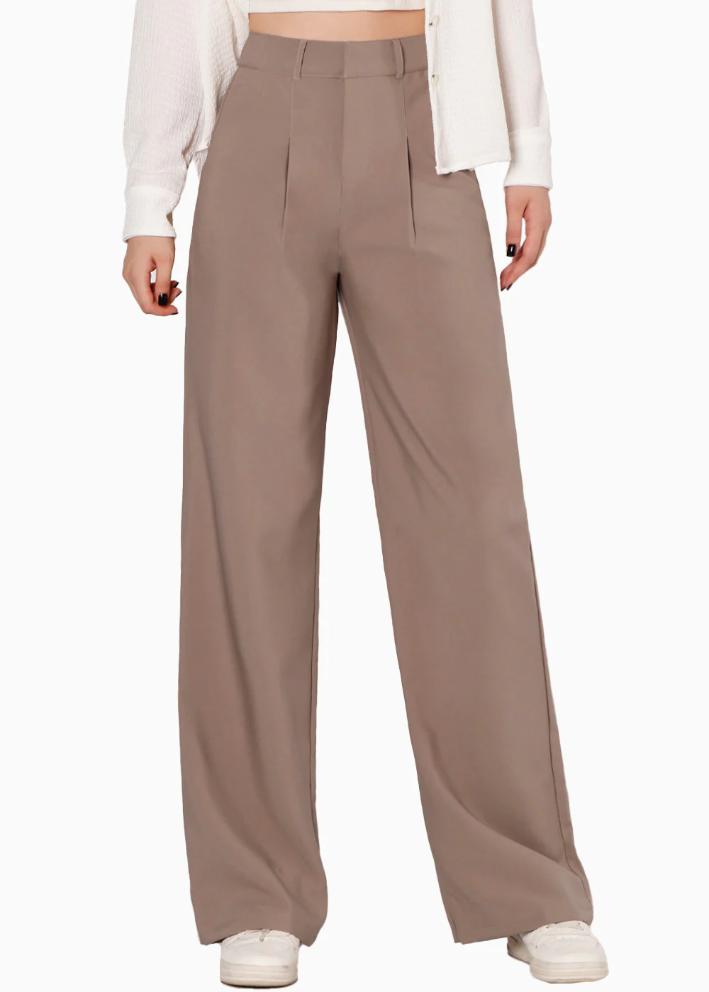 Pantalón tiro alto wide leg - BRITTA - Image 5