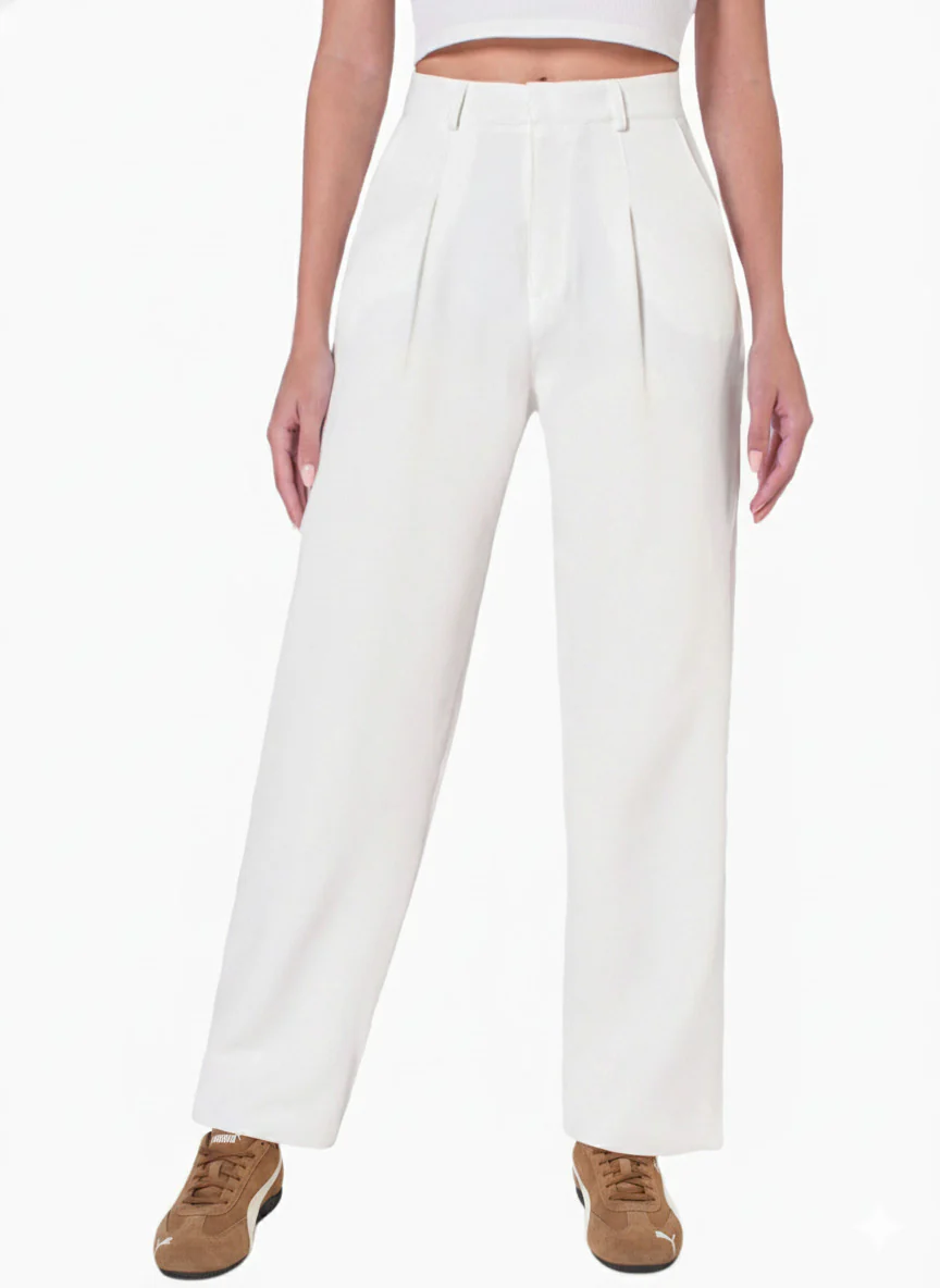 Pantalón tiro alto wide leg - MASSIMA - Image 4