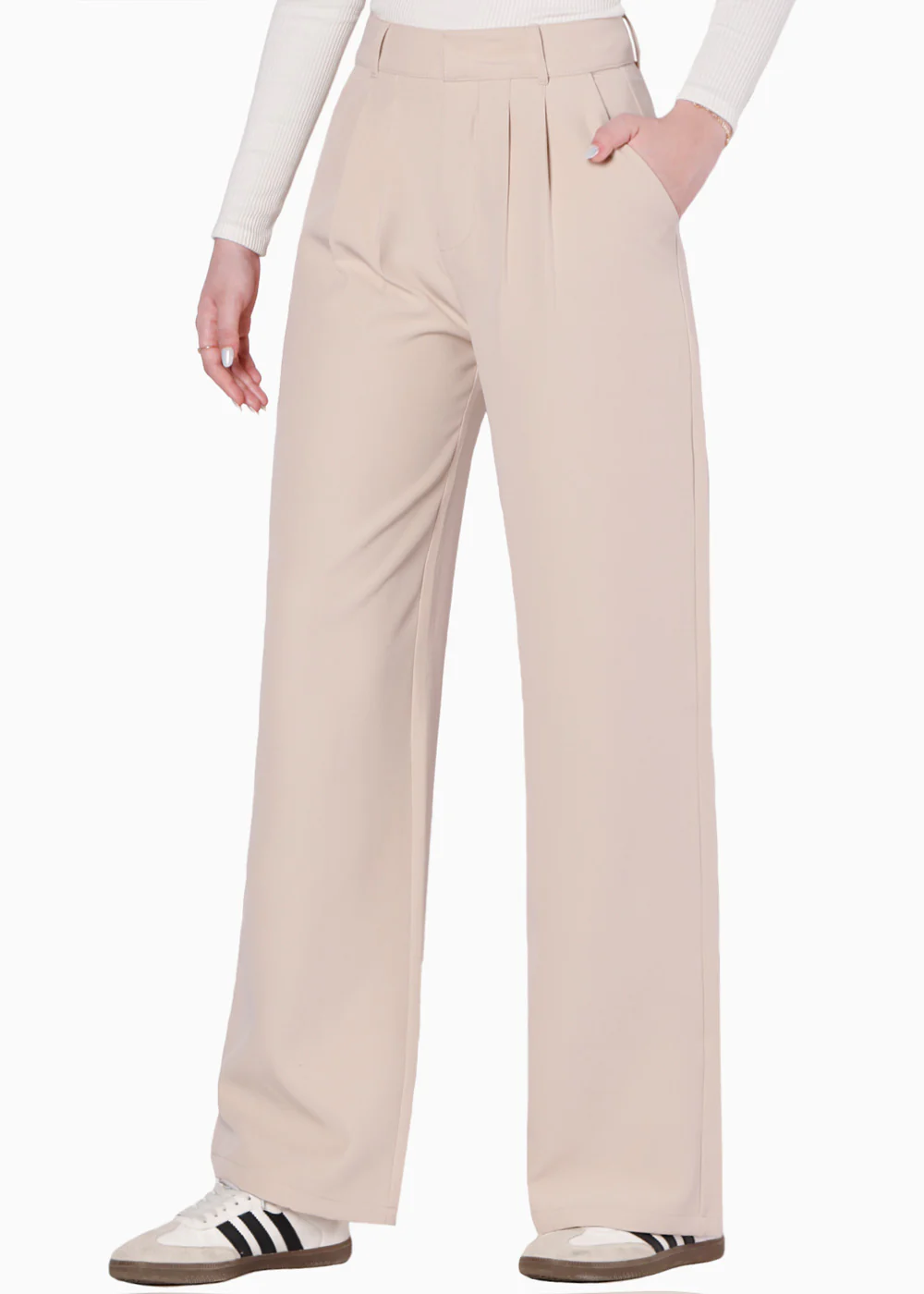 Pantalón wide leg tipo sastre - FULVIA - Image 2