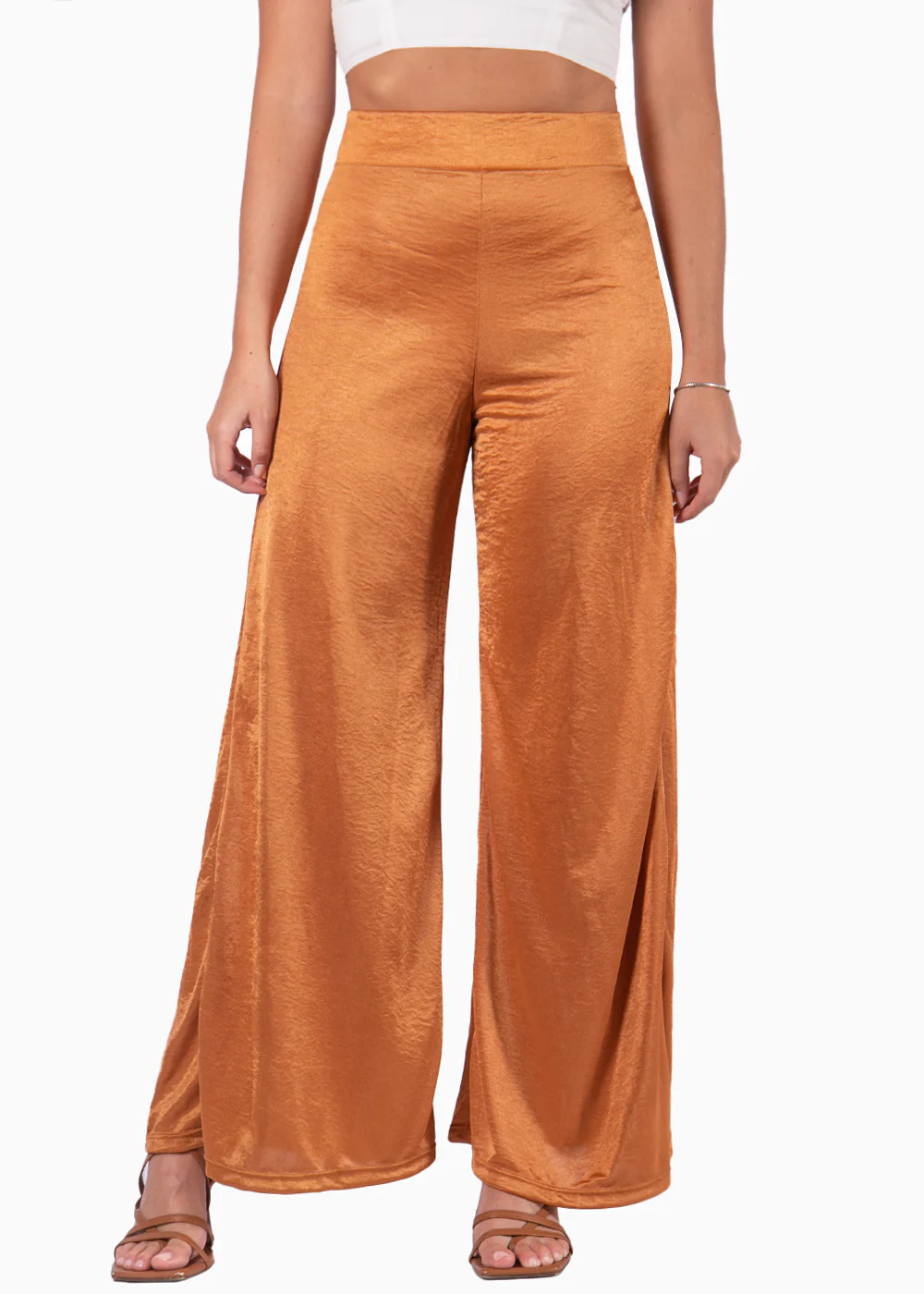 Pantalón wide leg tiro alto - VANYA
